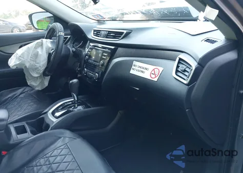 2016 Nissan Rogue Sv из США, поврежденный, VIN KNMAT2MV0GP697555